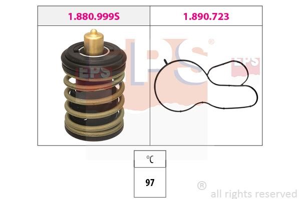 Eps 1.880.999 Thermostat, coolant 1880999: Buy near me in Poland at 2407.PL - Good price!