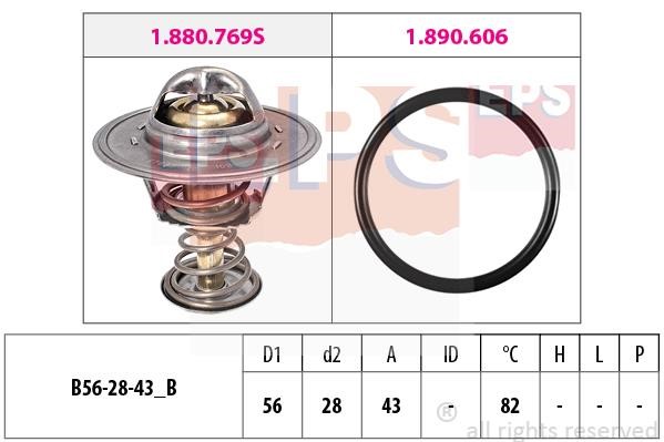 Eps 1.880.413 Termostat, środek chłodzący 1880413: Dobra cena w Polsce na 2407.PL - Kup Teraz!