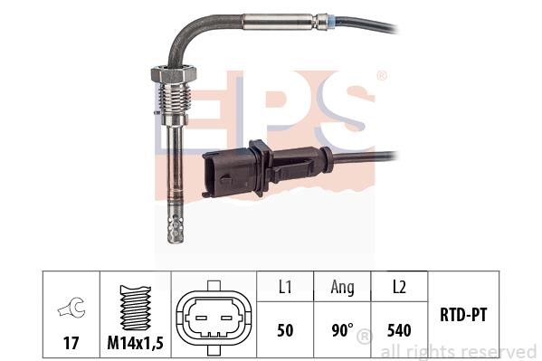 Eps 1.220.350 Exhaust gas temperature sensor 1220350: Buy near me in Poland at 2407.PL - Good price!