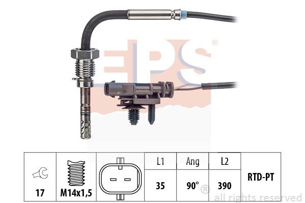 Eps 1.220.233 Exhaust gas temperature sensor 1220233: Buy near me in Poland at 2407.PL - Good price!