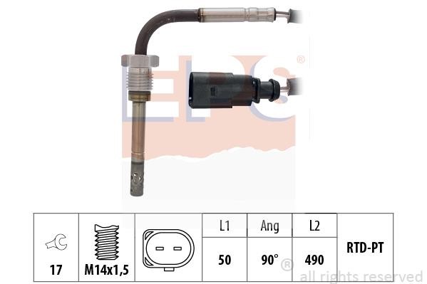 Eps 1.220.154 Exhaust gas temperature sensor 1220154: Buy near me in Poland at 2407.PL - Good price!