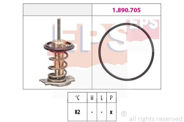 Eps 1.879.951 Thermostat, coolant 1879951: Buy near me in Poland at 2407.PL - Good price!
