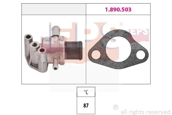 Eps 1.880.105 Thermostat, coolant 1880105: Buy near me in Poland at 2407.PL - Good price!