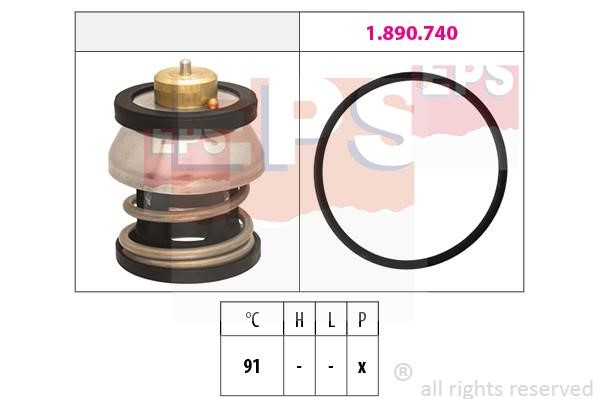 Eps 1.879.977 Thermostat, coolant 1879977: Buy near me in Poland at 2407.PL - Good price!
