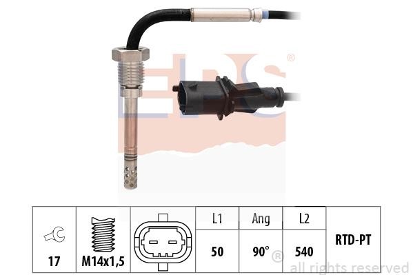 Eps 1.220.352 Exhaust gas temperature sensor 1220352: Buy near me in Poland at 2407.PL - Good price!
