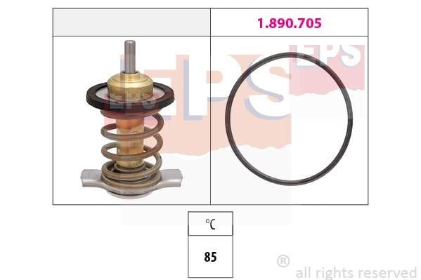 Eps 1.879.953 Thermostat, coolant 1879953: Buy near me in Poland at 2407.PL - Good price!