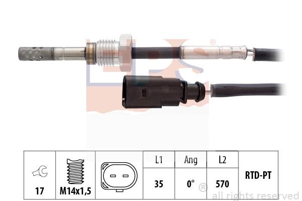 Eps 1.220.062 Exhaust gas temperature sensor 1220062: Buy near me in Poland at 2407.PL - Good price!
