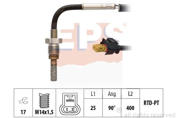 Eps 1.220.133 Exhaust gas temperature sensor 1220133: Buy near me in Poland at 2407.PL - Good price!