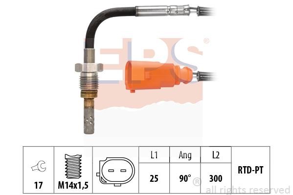 Eps 1.220.273 Exhaust gas temperature sensor 1220273: Buy near me in Poland at 2407.PL - Good price!