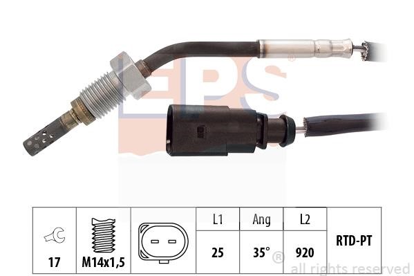 Eps 1.220.103 Exhaust gas temperature sensor 1220103: Buy near me in Poland at 2407.PL - Good price!