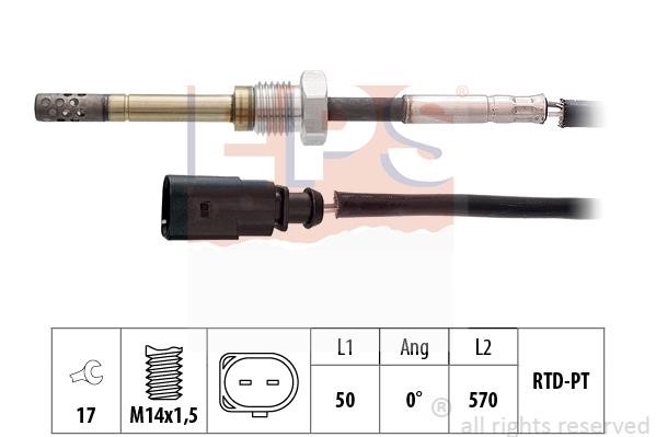 Eps 1.220.289 Exhaust gas temperature sensor 1220289: Buy near me in Poland at 2407.PL - Good price!