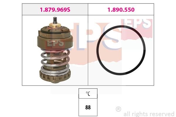 Eps 1.879.969 Thermostat, coolant 1879969: Buy near me in Poland at 2407.PL - Good price!