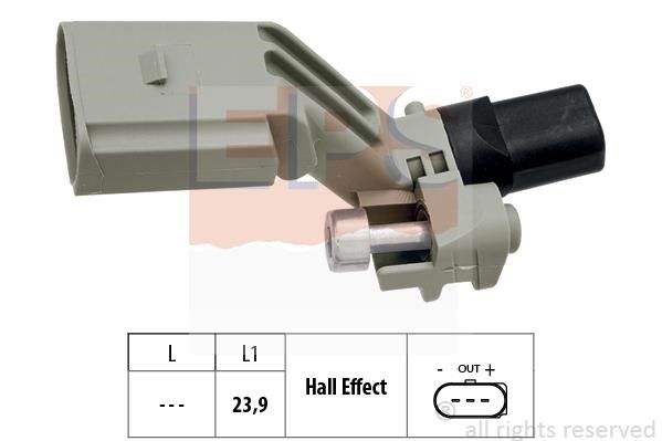 Eps 1.953.742 Crankshaft position sensor 1953742: Buy near me at 2407.PL in Poland at an Affordable price!