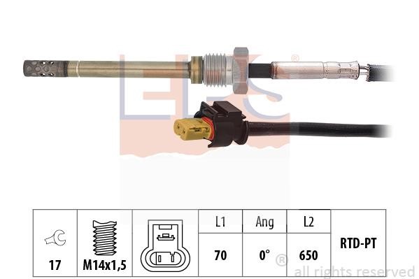Eps 1.220.069 Exhaust gas temperature sensor 1220069: Buy near me in Poland at 2407.PL - Good price!