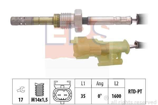 Eps 1.220.217 Exhaust gas temperature sensor 1220217: Buy near me in Poland at 2407.PL - Good price!
