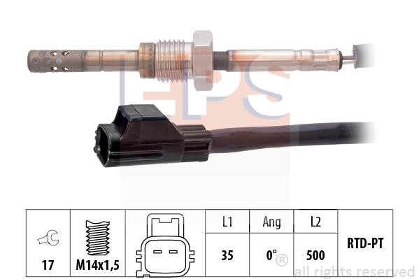 Eps 1.220.148 Exhaust gas temperature sensor 1220148: Buy near me in Poland at 2407.PL - Good price!
