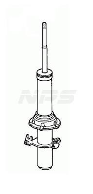 Nippon pieces H490A29 Front Left Gas Oil Suspension Shock Absorber H490A29: Buy near me in Poland at 2407.PL - Good price!