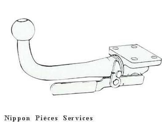 Nippon pieces D790O16F Trailer hitch D790O16F: Buy near me in Poland at 2407.PL - Good price!