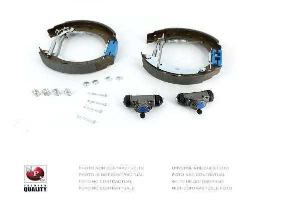 Nippon pieces T355A22 Brake shoes with cylinders, set T355A22: Buy near me in Poland at 2407.PL - Good price!