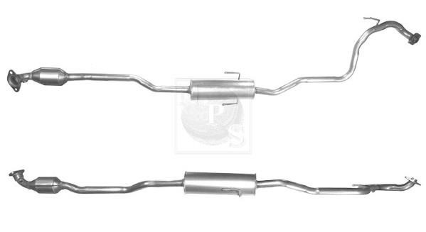 Nippon pieces T431A78 Catalytic Converter T431A78: Buy near me in Poland at 2407.PL - Good price!