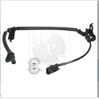 Nippon pieces K568A14 Sensor, wheel speed K568A14: Buy near me in Poland at 2407.PL - Good price!
