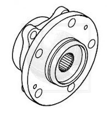 Nippon pieces H470I19 Wheel bearing H470I19: Buy near me in Poland at 2407.PL - Good price!