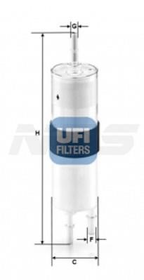 Nippon pieces B133W01 Fuel filter B133W01: Buy near me in Poland at 2407.PL - Good price!
