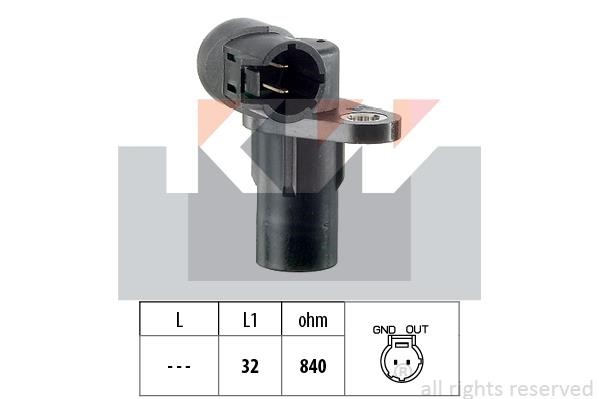 KW 453.291 Crankshaft position sensor 453291: Buy near me at 2407.PL in Poland at an Affordable price!