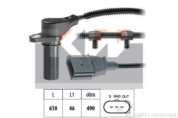 KW 453.259 Crankshaft position sensor 453259: Buy near me in Poland at 2407.PL - Good price!