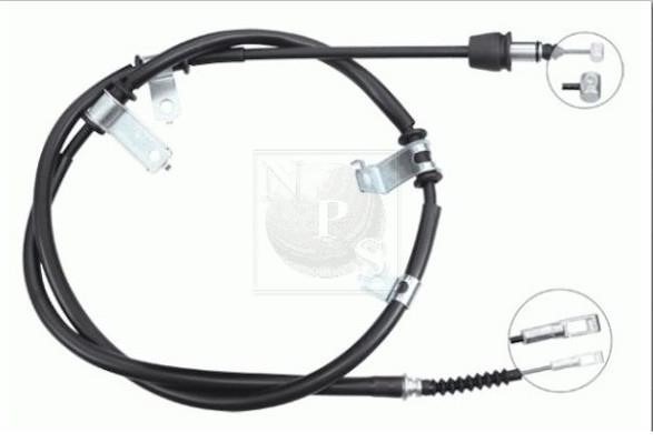 Nippon pieces H291I24 Cable Pull, parking brake H291I24: Buy near me in Poland at 2407.PL - Good price!