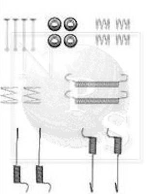 Nippon pieces H351I44 Montagesatz für Bremsbacken H351I44: Kaufen Sie zu einem guten Preis in Polen bei 2407.PL!