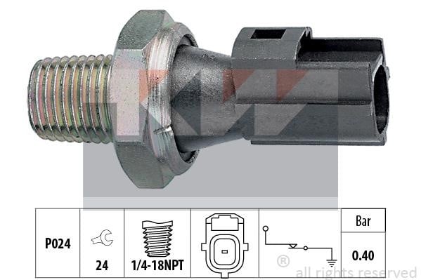 KW 500.145 Oil Pressure Switch 500145: Buy near me in Poland at 2407.PL - Good price!
