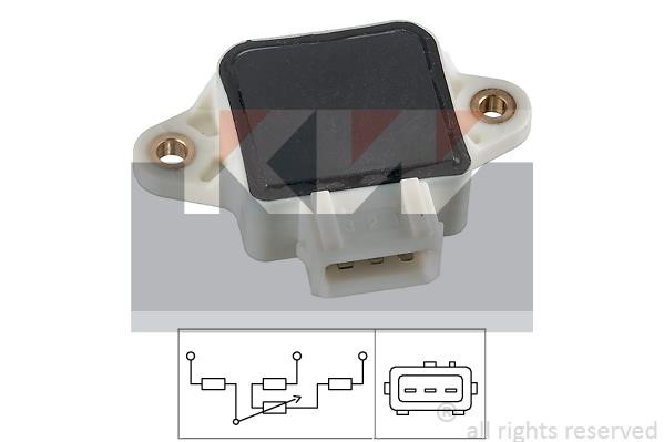 KW 495082 Throttle position sensor 495082: Buy near me in Poland at 2407.PL - Good price!