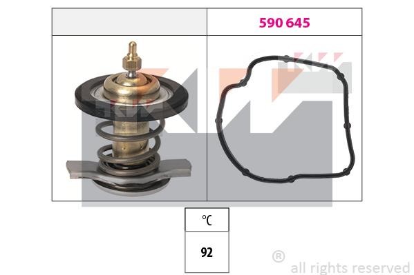 KW 580590 Thermostat, coolant 580590: Buy near me in Poland at 2407.PL - Good price!