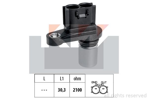 KW 453716 Crankshaft position sensor 453716: Buy near me in Poland at 2407.PL - Good price!