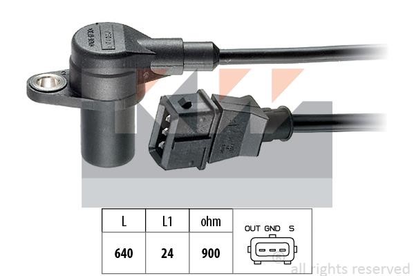 KW 453132 Camshaft position sensor 453132: Buy near me at 2407.PL in Poland at an Affordable price!