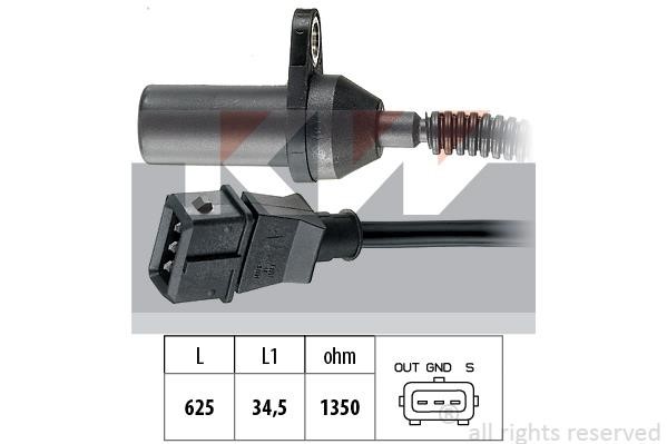 KW 453285 Crankshaft position sensor 453285: Buy near me in Poland at 2407.PL - Good price!