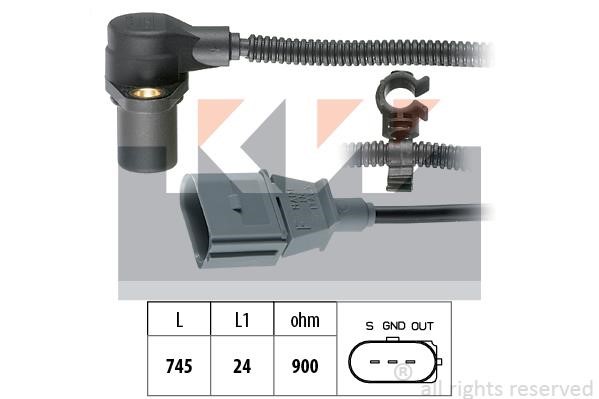 KW 453.267 Crankshaft position sensor 453267: Buy near me in Poland at 2407.PL - Good price!