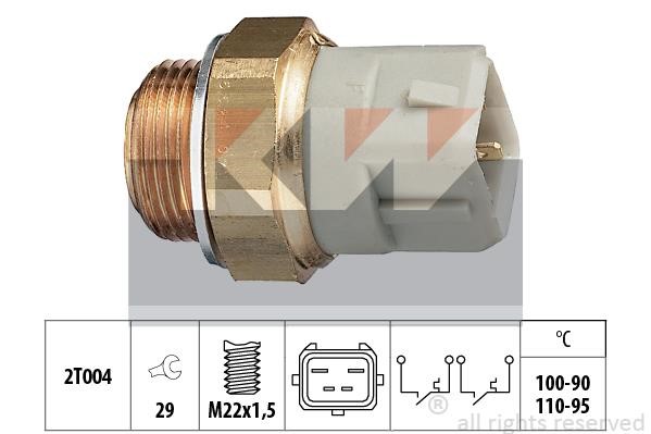 KW 550.624 Fan switch 550624: Buy near me in Poland at 2407.PL - Good price!