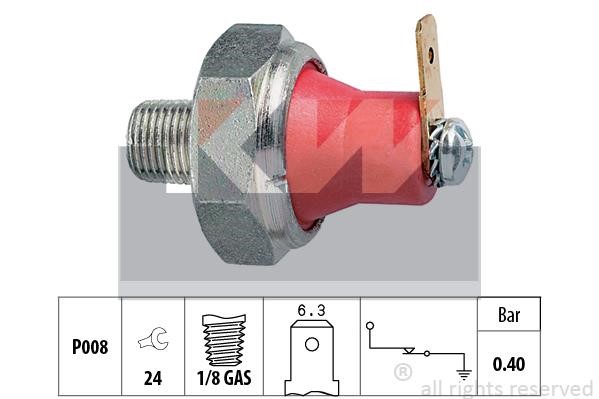 KW 500.094 Oil Pressure Switch 500094: Buy near me in Poland at 2407.PL - Good price!