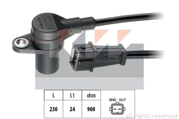 KW 453403 Crankshaft position sensor 453403: Buy near me in Poland at 2407.PL - Good price!