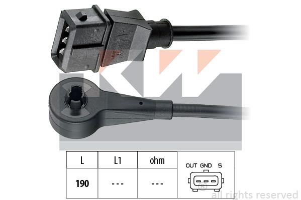 KW 453.184 Camshaft position sensor 453184: Buy near me in Poland at 2407.PL - Good price!