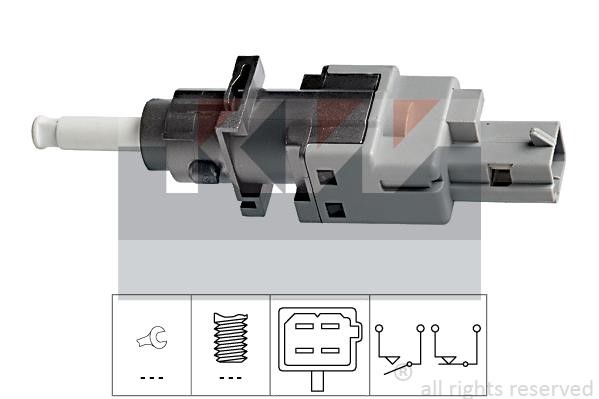 KW 510196 Clutch pedal position sensor 510196: Buy near me in Poland at 2407.PL - Good price!