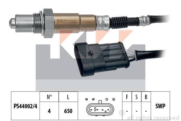 KW 497214 Lambda sensor 497214: Buy near me in Poland at 2407.PL - Good price!