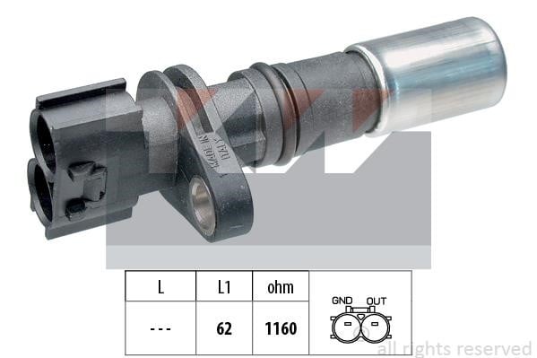 KW 453.478 Crankshaft position sensor 453478: Buy near me in Poland at 2407.PL - Good price!