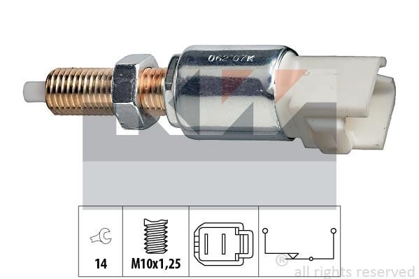KW 510.062 Brake light switch 510062: Buy near me at 2407.PL in Poland at an Affordable price!