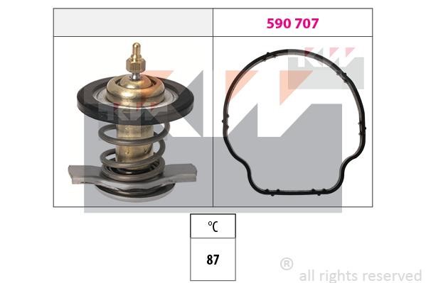 KW 580805 Thermostat, coolant 580805: Buy near me in Poland at 2407.PL - Good price!