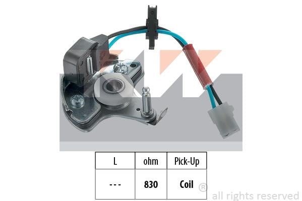 KW 430176M Crankshaft position sensor 430176M: Buy near me in Poland at 2407.PL - Good price!