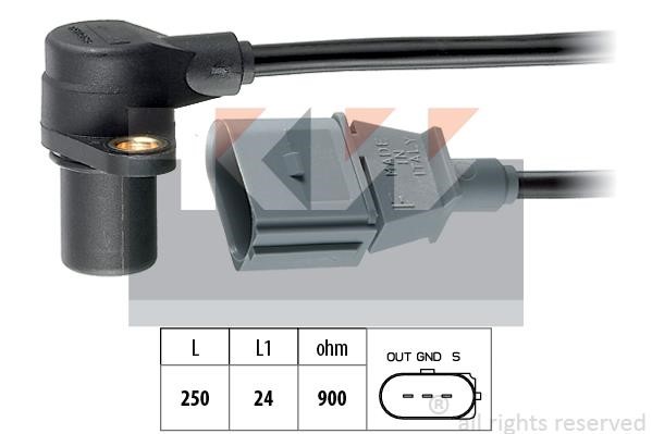 KW 453.254 Crankshaft position sensor 453254: Buy near me in Poland at 2407.PL - Good price!