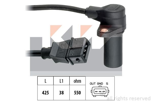 KW 453271 Crankshaft position sensor 453271: Buy near me at 2407.PL in Poland at an Affordable price!